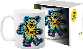 NMR Distribution NMR-47268-C Grateful Dead Rainbow Bear 11 Ounce Ceramic Mug