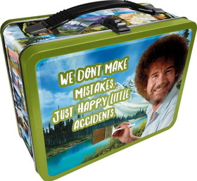 NMR Distribution Bob Ross "Happy Accidents" Collectible Tin Lunchbox