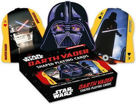 Star Wars Darth Vader Shaped Playing Cards, 52 Card Deck + 2 Jokers