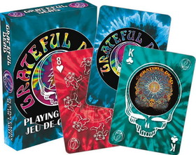 Grateful Dead Tie Dye Playing Cards, 52 Card Deck + 2 Jokers