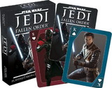 NMR Distribution NMR-52669-C Star Wars Jedi Fallen Order Playing Cards 52 Card Deck + 2 Jokers