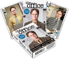 The Office Dwight Quotes Playing Cards, 52 Card Deck + 2 Jokers