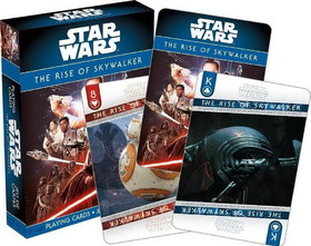 NMR Distribution NMR-52687-C Star Wars The Rise of Skywalker Playing Cards 52 Card Deck + 2 Jokers