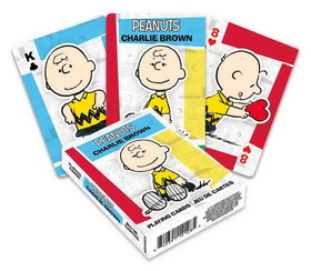 Peanuts Charlie Brown Playing Cards, 52 Card Deck + 2 Jokers