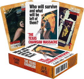 NMR Distribution NMR-52745-C Texas Chainsaw Massacre Playing Cards