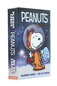 Peanuts Snoppy In Space Playing Cards, 52 Card Deck + 2 Jokers