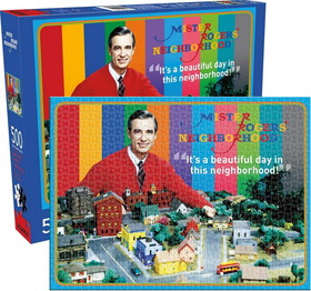 NMR Distribution NMR-62149-C Mister Rogers 500 Piece Jigsaw Puzzle