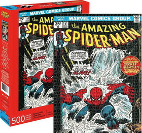 NMR Distribution NMR-62158-C Marvel Spider-Man #151 Comic Cover 500 Piece Jigsaw Puzzle