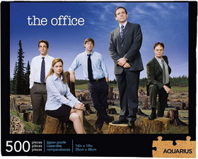 NMR Distribution NMR-62183-C The Office Forest 500 Piece Jigsaw Puzzle