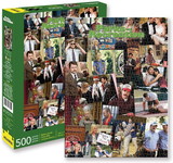 NMR Distribution NMR-62184-C Parks And Recreation Collage 500 Piece Jigsaw Puzzle