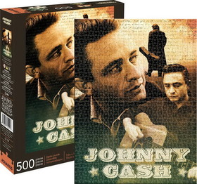 NMR Distribution NMR-62189-C Johnny Cash 500 Piece Jigsaw Puzzle