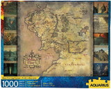 NMR Distribution NMR-65370-C Lord of the Rings Map 1000 Piece Jigsaw Puzzle