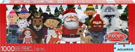 NMR Distribution NMR-73045-C Rudolph the Red-Nosed Cast 1000 Piece Slim Jigsaw Puzzle