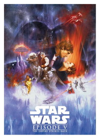 NMR Distribution Star Wars The Empire Strikes Back 2.5 x 3.5 Inch Flat Magnet