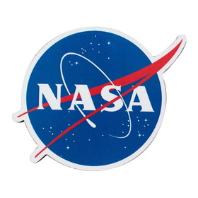 NMR Distribution NASA Logo 3 Inch Chunky Block Magnet