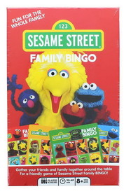 Sesame Street Family Bingo Game