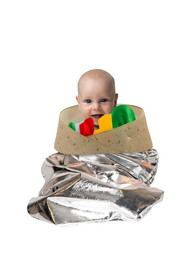 Orion Costumes Burrito Baby Pull Over Costume - One Size