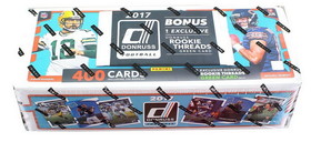 Panini America NFL Panini 2017 Donruss Football Trading Card Set with Rookie Threads Card