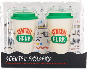 Paladone Products PLD-PP6448FRTX-C Friends Central Perk Coffee Scented Erasers, Set Of 2
