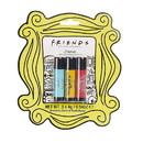 Paladone Products PLD-PP7063FRTX-C Friends Tv Show Lip Balm Trio, Set Of 3, Strawberry, Vanilla, Cherry