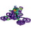Playmates PLM-46-82489-C Rise of The Teenage Mutant Ninja Turtles Bug Buster Cycle with Donnie