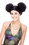 Paper Magic Sweetie Poof Black Adult Costume Wig One Size