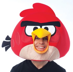 Paper Magic Angry Birds Red Bird Over The Head Foam Costume Mask