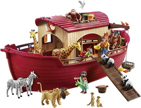 PLAYMOBIL PMO-9373-C Playmobil 9373 Wild Life Floating Noahs Ark Building Set
