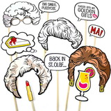 The Golden Girls Party Photo Props Set of 11