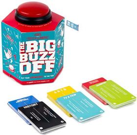 Professor Puzzle   PPU-BB3446-C The Big Buzz Off Trivia Party Game with Electronic Buzzer