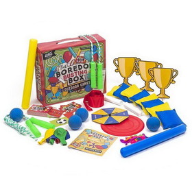 Professor Puzzle USA PPU-BRD5196-C Outdoor Boredom Busting Box - 45 Fun Games for Outdoor Picnic Party Activities