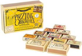 Professor Puzzle PPU-EM0347US-C The Obscurities Box of Brain Teasers | 10 Matchbox Puzzles & 50 Challenges