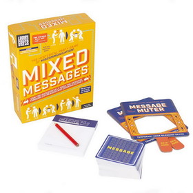 Professor Puzzle USA PPU-LG0670US-C Mixed Messages Lip Reading & Drawing Party Game 4+ Players