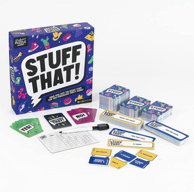 Professor Puzzle   PPU-PPG6912-C Stuff That! | Family Friendly Card Game of Creative Thinking / Bluffing