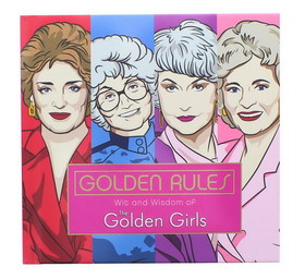 Penguin Random House PRH-92114-C Golden Rules Wit and Wisdom of The Golden Girls Hardcover Book
