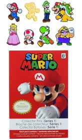 Petra PTR-1500471-01-C Super Mario Enamel Collector Pins Series 1, One Random