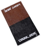 Robe Factory RBF-12138-C Star Wars Light Side Vs Dark Side Bath Towel