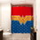 Robe RBF-15452-C DC Comics Wonder Woman Shower Curtain | 71 x 71 Inches