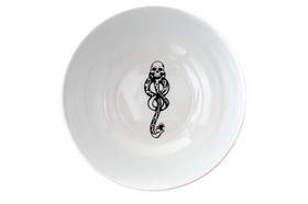 Harry Potter Voldemort Death Eater 10.5 Inch Ceramic Serving Bowl