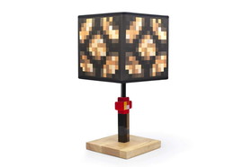 Minecraft Glowstone 14 Inch Corded Desk Lamp