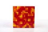 Minecraft Lava Block 6 Inch LED Mood Light Cube, Battery Or USB Operated