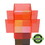 Robe Factory RBF-16085-C Minecraft Redstone Torch Lamp Nightlight, 12.6 Inch Led Costume Cosplay Light