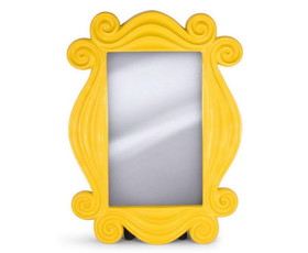 Friends Yellow Door 14.75 Inch Framed Mirror