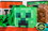 Robe Factory RBF-16215-C Minecraft Creeper Storage Cube Organizer, Minecraft Storage Cube, 10-Inch Bin