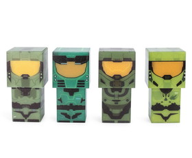 Robe Factory RBF-16372-C HALO Green Master Chief Evolved Mini Figural Mood Lights | Set of 4