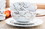 Harry Potter Marauders Map 16-Piece Ceramic Dinnerware Set, Plates, Bowls, Mugs