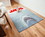 Robe Factory RBF-16527-C JAWS Movie Poster Printed Area Rug | 52 x 78 Inches