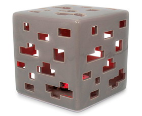 Robe Factory RBF-16693-C Minecraft Ceramic Ore Block LED Mood Light | 6 Inches Tall