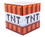 Robe Factory RBF-16731-C Minecraft TNT Tin Storage Box Cube Organizer with Lid | 4 Inches