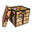 Robe Factory RBF-16742-C Minecraft Crafting Table Fabric Storage Bin Cube Organizer with Lid | 13 Inches